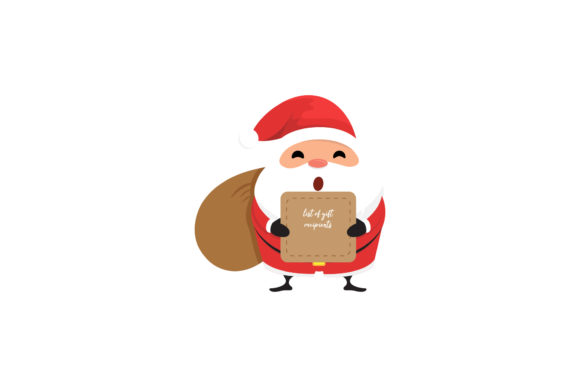 Christmas Character Santa Illustrations