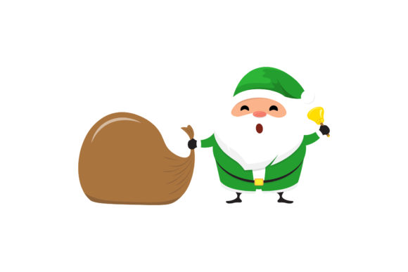 Christmas Characters Santa Illustrations