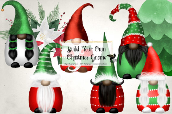Christmas Gnomes Illustrations