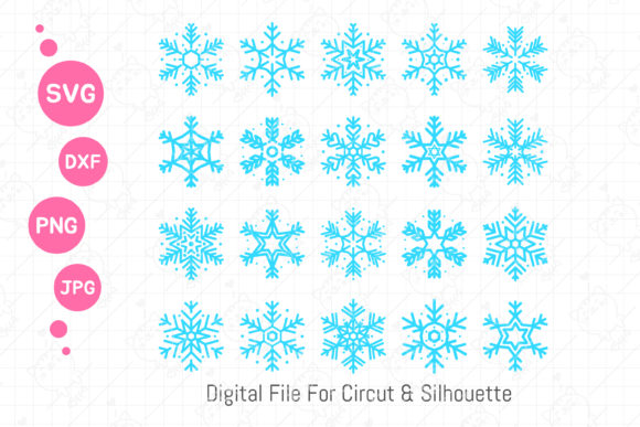 Christmas Snowflake Set