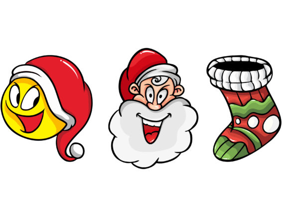 Christmas Triple Bundle Santa Sock