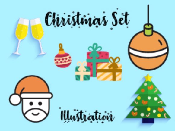 Christmas Vector Bundle Set for Kids 28