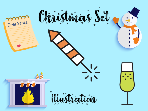 Christmas Vector Bundle Set for Kids 29