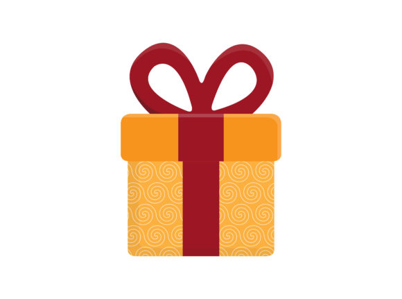 Gift Christmas Vector Illustration for Festive Branding
